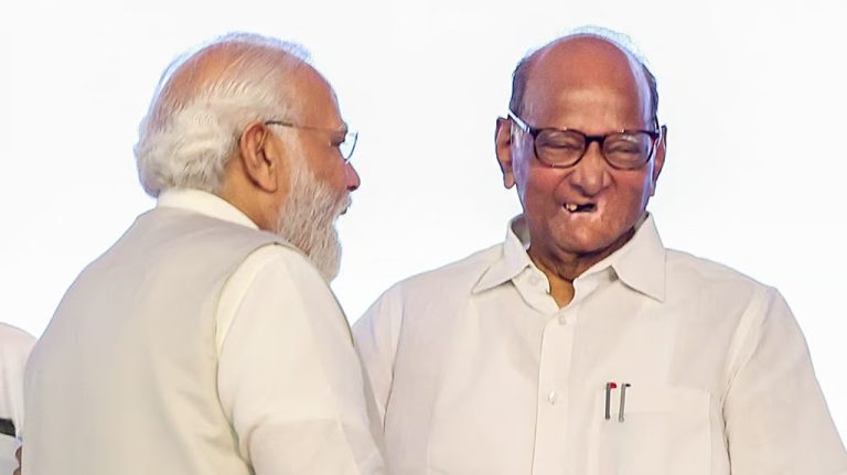 ಪ್ರಧಾನಿ ಮೋದಿಯನ್ನು, ಭೇಟಿ, ಶರದ್ ಪವಾರ್, PM Modi, meets, Sharad Pawar,