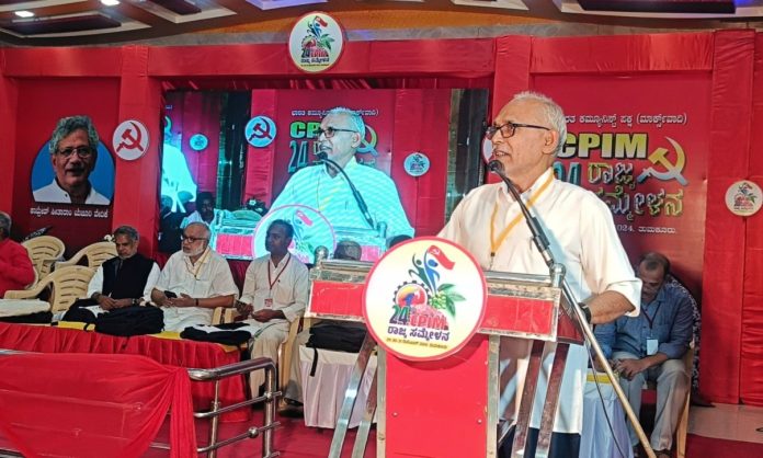 ಪ್ರಜಾಪ್ರಭುತ್ವ ನಾಶವಾದರೆ, ಮೊದಲ ದಾಳಿ, ದಲಿತ, ಕಾರ್ಮಿಕ, ಬಡವ, ಸಿಪಿಐ(ಎಂ) ನಾಯಕ, ಬಿ.ವಿ. ರಾಘವಲು, If democracy is destroyed, the first attack will be on Dalits, workers, poor people, CPI(M) leader, B.V. Raghavalu,