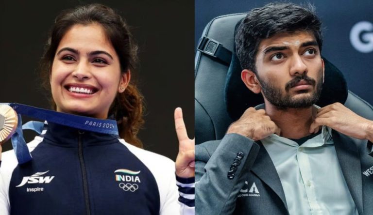 ಮನು ಭಾಕರ್-ಗುಕೇಶ್ ಸೇರಿದಂತೆ ನಾಲ್ವರಿಗೆ ಮೇಜರ್ ಧ್ಯಾನ್ ಚಂದ್ ಖೇಲ್ ರತ್ನ; ಜನವರಿ 17 ರಂದು ಪ್ರಶಸ್ತಿ ಪ್ರದಾನ