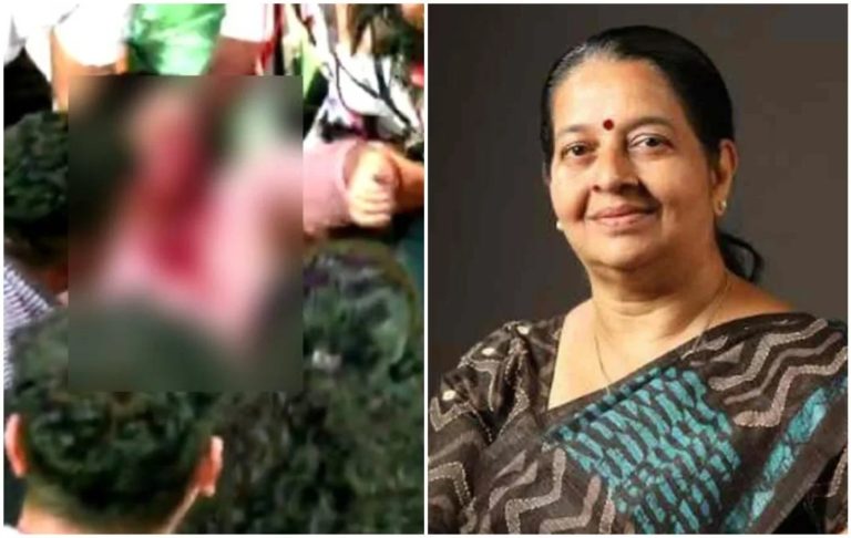 ಶಾಸಕಿ ವೇದಿಕೆಯಿಂದ ಬಿದ್ದ ಪ್ರಕರಣ : ನಾಳೆಯೊಳಗೆ ಶರಣಾಗುವಂತೆ ಆರೋಪಿಗೆ ಹೈಕೋರ್ಟ್ ಸೂಚನೆ