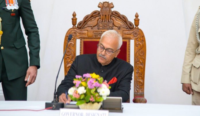 ಜನಾಂಗೀಯ ಗಲಭೆ, ಪೀಡಿತ, ಮಣಿಪುರ, ನೂತನ ರಾಜ್ಯಪಾಲ, ಅಧಿಕಾರ ಸ್ವೀಕಾರ, Caste riots, affected, Manipur, new governor, takes office,