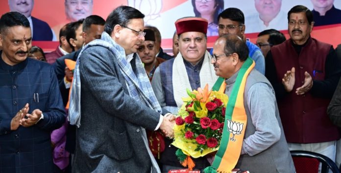 ಉತ್ತರಾಖಂಡ, ಸ್ಥಳೀಯ ಸಂಸ್ಥೆ ಚುನಾವಣೆ, ಕಾಂಗ್ರೆಸ್‌, ಭಾರಿ ಹಿನ್ನಡೆ, ಬಿಜೆಪಿ, ರಾಜ್ಯ ಉಪಾಧ್ಯಕ್ಷ, Uttarakhand, local body elections, Congress, huge setback, BJP, state vice-president,