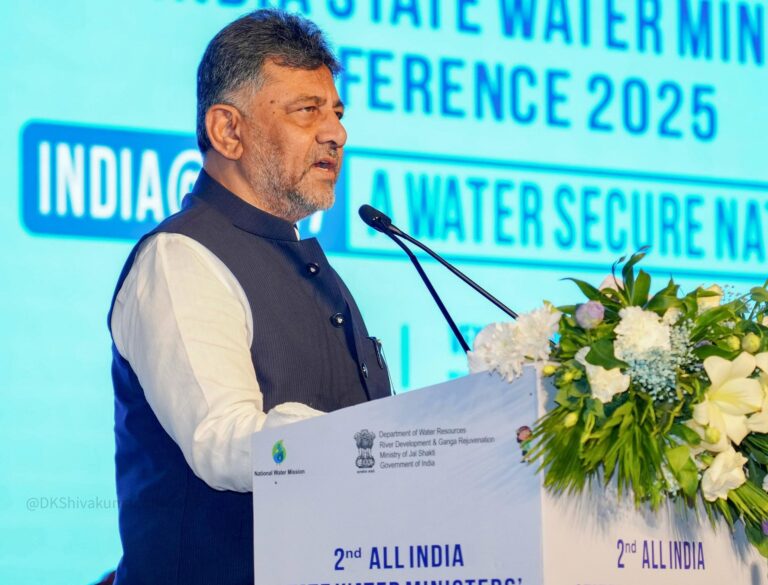 ನಾವು ನೀರನ್ನು ರಕ್ಷಿಸಿ ಮರುಬಳಕೆ ಮಾಡಬೇಕು; ರಾಜಕೀಯವನ್ನು ಮೀರಿ ಸಹಕರಿಸಬೇಕು: ಡಿಕೆ ಶಿವಕುಮಾರ್