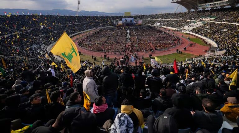 5 ತಿಂಗಳುಗಳ ಬಳಿಕ ಹಿಜ್ಬೊಲ್ಲಾ ಮಾಜಿ ನಾಯಕ ನಸ್ರಲ್ಲಾ ಅಂತ್ಯಕ್ರಿಯೆ; ಸಾವಿರಾರು ಜನ ಭಾಗಿ