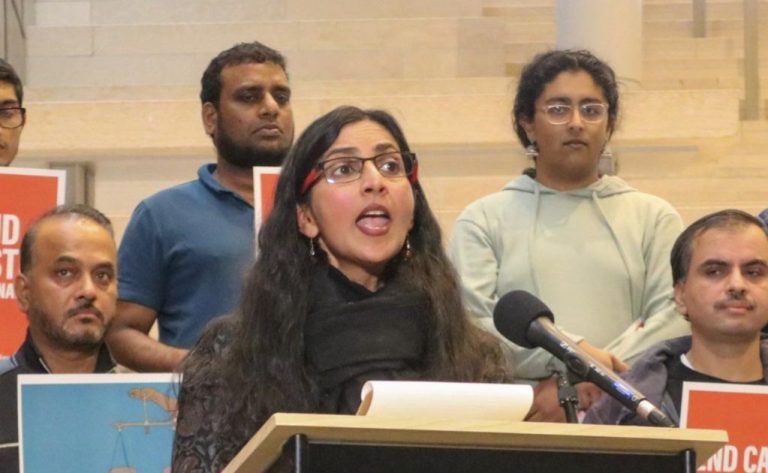 ಬೆಂಗಳೂರಿನಲ್ಲಿರುವ ತಾಯಿಗೆ ಅನಾರೋಗ್ಯ |ಭಾರತೀಯ ಮೂಲದ ಅಮೆರಿಕದ ಜಾತಿ ವಿರೋಧಿ ಹೋರಾಟಗಾರ್ತಿಗೆ ವೀಸಾ ನಿರಾಕರಣೆ