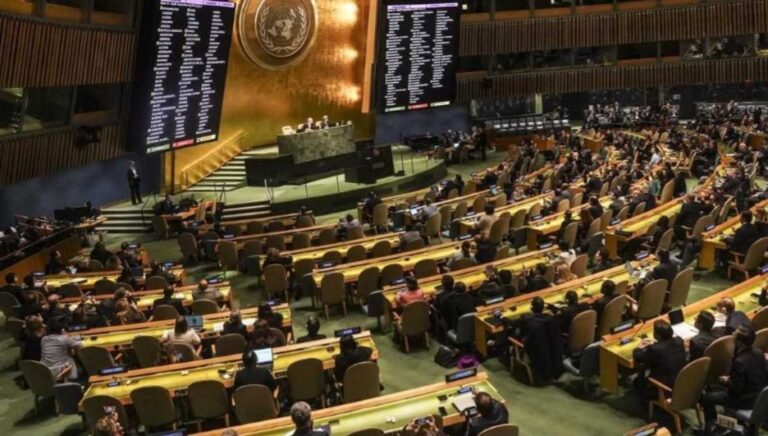 ಉಕ್ರೇನ್ ಯುದ್ಧಕ್ಕೆ ರಷ್ಯಾ ದೂಷಿಸಲು ಅಮೆರಿಕ ನಿರಾಕರಣೆ : ಕದನ ವಿರಾಮ ನಿರ್ಣಯಗಳ ಮತದಾನದಿಂದ ದೂರ ಉಳಿದ ಭಾರತ