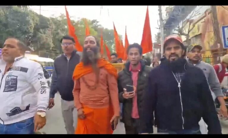 ಹಿಂದೂ ರಕ್ಷಾ ದಳದಿಂದ ಆಜಾನ್ ವಿರುದ್ಧ ರ್‍ಯಾಲಿ : ಪ್ರಚೋದನಕಾರಿ ಘೋಷಣೆ