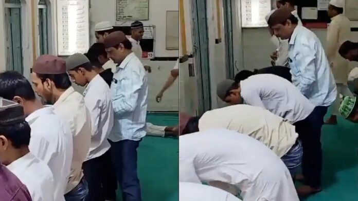 ಮಸೀದಿಯಲ್ಲಿ ನಮಾಜ್‌, ಹಿಂದೂ ವ್ಯಾಪಾರಿ,ಶುದ್ಧೀಕರಣ, ಪ್ರಯತ್ನ, ಬಿಜೆಪಿ,ದುಷ್ಕರ್ಮಿ, Namaz in mosque, Hindu trader, purification, attempt, BJP, criminal,