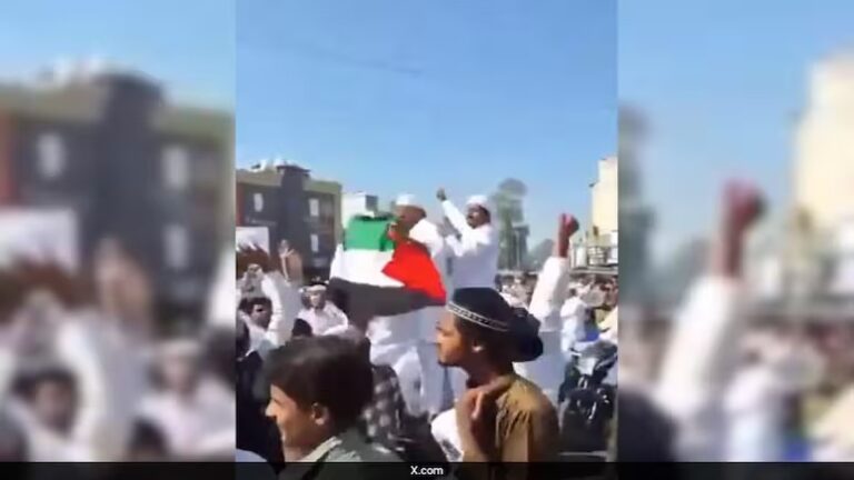 ಈದ್ ಪ್ರಾರ್ಥನೆಯ ವೇಳೆ ಪ್ಯಾಲೆಸ್ತೀನ್ ಧ್ವಜ ಬೀಸಿದ್ದಕ್ಕಾಗಿ ಹಲವರ ಬಂಧನ