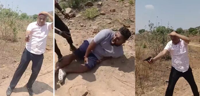 ಚಿಕ್ಕಬಳ್ಳಾಪುರ, ಹಾಡಹಗಲು, ರೈತ, ಗುಂಡು ಹೊಡೆದ, ಗಣಿ ಮಾಲಿಕ, Chikkaballapur, daylight, farmer, shot, mine owner, ಹಾಡಹಗಲೇ ರೈತನಿಗೆ ಗುಂಡಿಕ್ಕಿದ ಗಣಿ ಮಾಲಿಕ