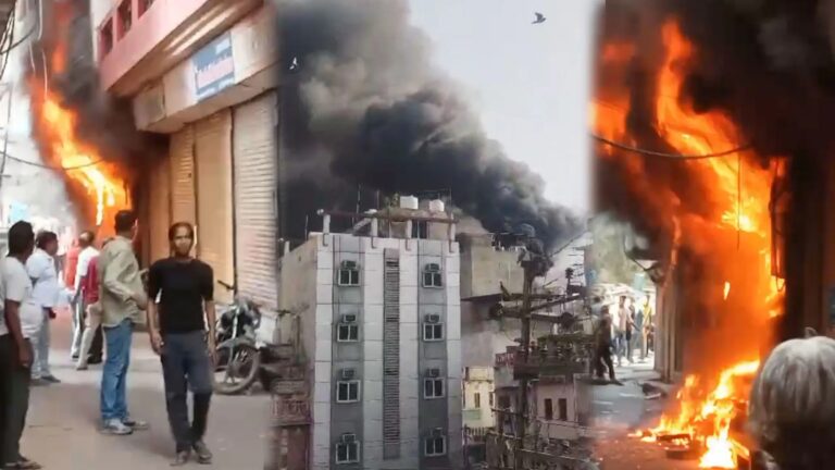 ಅಜ್ಮೀರ್ ಹೋಟೆಲ್‌ನಲ್ಲಿ ಬೆಂಕಿ ಅವಘಡ; ನಾಲ್ವರು ಸಾವು, 3ನೇ ಮಹಡಿಯಿಂದ ಮಗು ಎಸೆದ ಮಹಿಳೆ