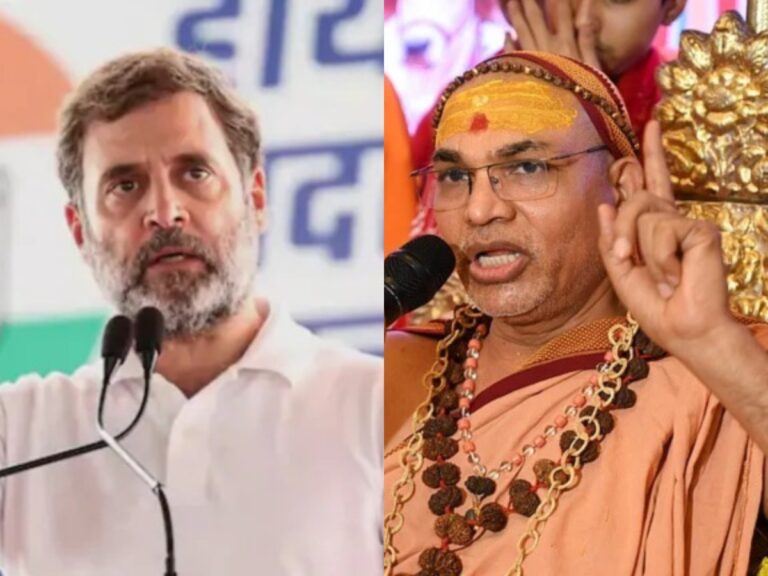 ರಾಹುಲ್ ಗಾಂಧಿಯನ್ನು ಹಿಂದೂ ಧರ್ಮದಿಂದ ಬಹಿಷ್ಕರಿಸಿದ ಶಂಕರಾಚಾರ್ಯರು