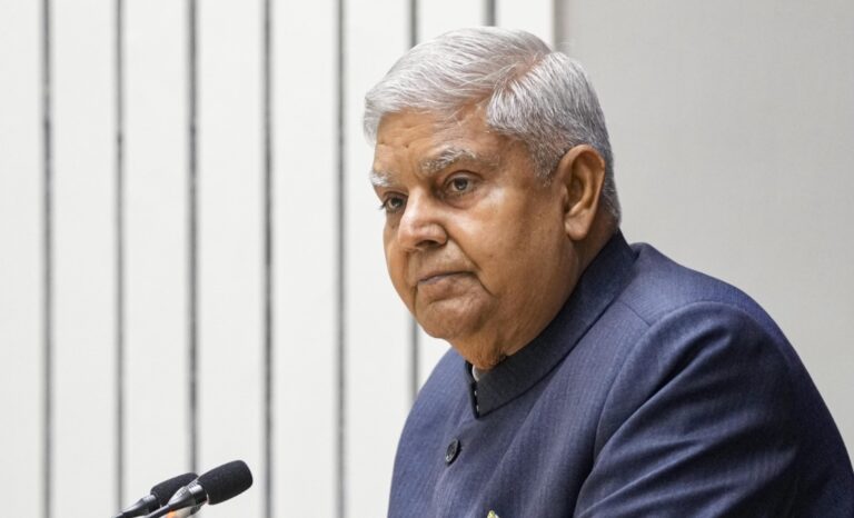 ನ್ಯಾ. ವರ್ಮಾ ಪ್ರಕರಣದ ತನಿಖೆ ನಡೆಸಿದ ಆಂತರಿಕ ಸಮಿತಿಗೆ ಕಾನೂನು ಮಾನ್ಯತೆ ಇಲ್ಲ: ಉಪರಾಷ್ಟ್ರಪತಿ ಧನ್ಕರ್