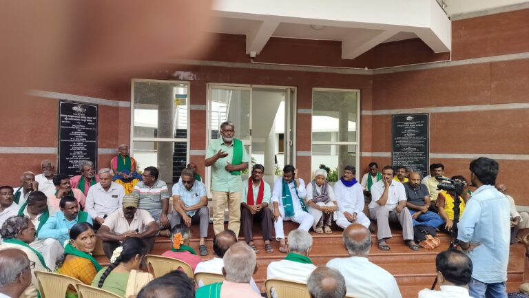 ಬಲವಂತದ ಭೂಸ್ವಾಧೀನ ವಿರೋಧಿಸಿ ಸಂಯುಕ್ತ ಹೋರಾಟದಿಂದ ‘ದೇವನಹಳ್ಳಿ ಚಲೋ’