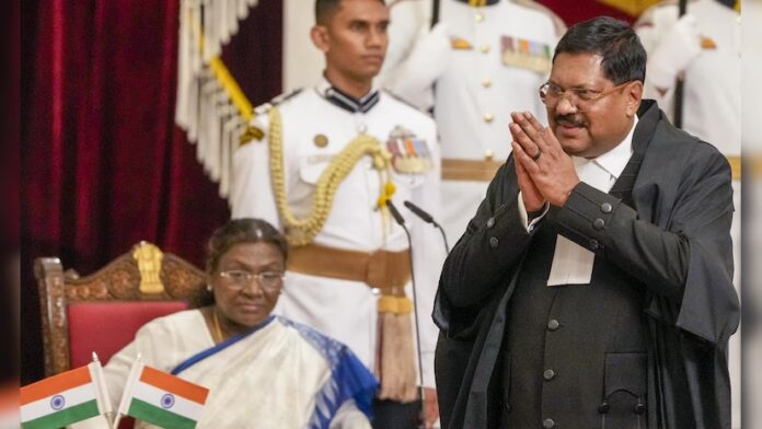 ಸಂವಿಧಾನ ತಳ ಸಮುದಾಯದ ಸಬಲೀಕರಣಗೊಳಿಸುವ ಶಾಂತ ಕ್ರಾಂತಿ: ಸಿಜೆಐ ಗವಾಯಿ Constitution is a peaceful revolution that empowers the grassroots community: CJI Gavai, ಸಂವಿಧಾನ, ತಳ ಸಮುದಾಯ, ಸಬಲೀಕರಣ, ಶಾಂತ ಕ್ರಾಂತಿ, ಸಿಜೆಐ ಗವಾಯಿ, Constitution, grassroots community, empowerment, peaceful revolution, CJI Gavai,