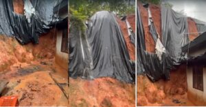 ಬಂಟ್ವಾಳ | ಭೂ ಕುಸಿತದ ಭೀತಿಯಲ್ಲಿ ಕುಟುಂಬ; ಬಾಳ್ತಿಲ ಗ್ರಾಮ ಪಂಚಾಯತ್ ಅಧಿಕಾರಿಗಳಿಂದ ನಿರ್ಲಕ್ಷ್ಯ Bantwal | Family in fear of landslide; Negligence from Balthila Gram Panchayat officials, ಬಂಟ್ವಾಳ, ಭೂ ಕುಸಿತ, ಭೀತಿ, ಕುಟುಂಬ, ಬಾಳ್ತಿಲ ಗ್ರಾಮ ಪಂಚಾಯತ್, ಅಧಿಕಾರಿ, ನಿರ್ಲಕ್ಷ್ಯ, Keywords: Bantwala, landslide, fear, family, Baltila gram panchayat, officer, negligence,