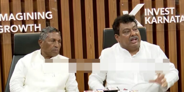 ಎರಡು ಬೇಡಿಕೆ ಈಡೇರಿಸಿದ್ದೇವೆ; ದಯವಿಟ್ಟು ಹೋರಾಟ ಕೈಬಿಡಿ: ಚನ್ನಪಟ್ಟಣ ರೈತರಿಗೆ ಸಚಿವ ಎಂ.ಬಿ. ಪಾಟೀಲ್ ವಿನಂತಿ We have fulfilled two demands; please give up the struggle: Minister M.B. Patil requests Channapatna farmers, ಬೇಡಿಕೆ ಈಡೇರಿಸು, ದಯವಿಟ್ಟು, ಹೋರಾಟ ಕೈಬಿಡಿ, ಚನ್ನಪಟ್ಟಣ ರೈತ, ಸಚಿವ ಎಂ.ಬಿ. ಪಾಟೀಲ್, Fulfill the demand, please, give up the fight, Channapatna farmer, Minister M.B. Patil,