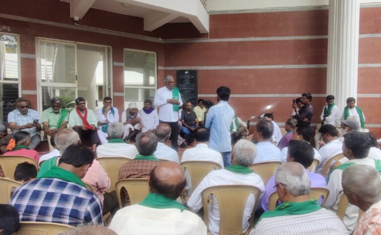 ಎಂ.ಬಿ‌ ಪಾಟೀಲ್ ಹೇಳಿಕೆ ಒಡೆದಾಳುವ ತಂತ್ರ, ಭೂ ಸ್ವಾಧೀನ ಸಂಪೂರ್ಣ ರದ್ದಾಗದೆ ಹೋರಾಟ ನಿಲ್ಲುವುದಿಲ್ಲ: ಸಂಯುಕ್ತ ಹೋರಾಟ