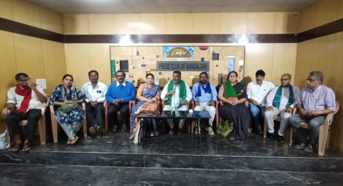 ಚನ್ನರಾಯಪಟ್ಟಣ ರೈತರಿಗಾಗಿ ಅಹೋರಾತ್ರಿ ಹೋರಾಟ: 'ಸಂಯುಕ್ತ ಹೋರಾಟ ಕರ್ನಾಟಕ' ಘೋಷಣೆ, ಚನ್ನರಾಯಪಟ್ಟಣ, ರೈತ, ಅಹೋರಾತ್ರಿ ಹೋರಾಟ,ಸಂಯುಕ್ತ ಹೋರಾಟ - ಕರ್ನಾಟಕ, ಘೋಷಣೆ, Channarayapatna farmer, struggle,, Samyukta Horata Karnataka, declared,