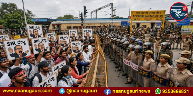 SIR Protest Delhi: ಜಂತರ್‌ ಮಂಥರ್‌ ಪ್ರತಿಭಟನೆಯ ಕ್ಷಣ ಕ್ಷಣದ ಮಾಹಿತಿ