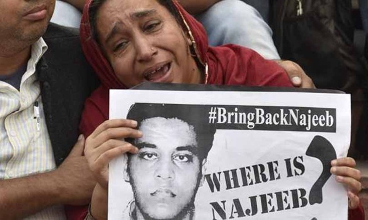 ಜೆಎನ್‌ಯು ವಿದ್ಯಾರ್ಥಿ ನಜೀಬ್‌ ನಾಪತ್ತೆ: ಪ್ರಕರಣ ಮುಕ್ತಾಯಕ್ಕೆ ಕೋರ್ಟ್‌ ಸಮ್ಮತಿ