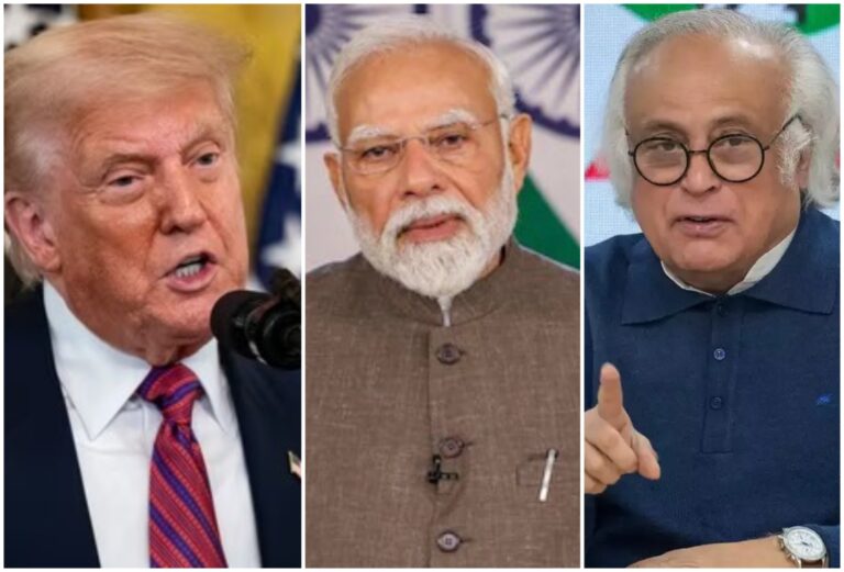 ಐದು ಜೆಟ್‌ಗಳನ್ನು ಹೊಡೆದುರುಳಿಸಲಾಗಿದೆ ಎಂದ ಟ್ರಂಪ್: ಮೋದಿ ಸ್ಪಷ್ಟನೆ ನೀಡುವಂತೆ ಕಾಂಗ್ರೆಸ್ ಆಗ್ರಹ