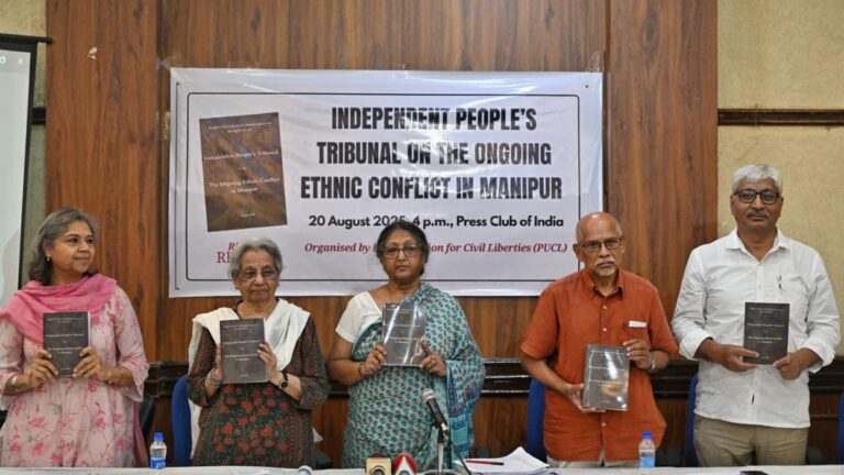 ಮಣಿಪುರ ಹಿಂಸಾಚಾರವು ಆಕಸ್ಮಿಕವಲ್ಲ, ಪೂರ್ವಯೋಜಿತ: ಪೀಪಲ್ಸ್ ಯೂನಿಯನ್ ಆಫ್ ಸಿವಿಲ್ ಲಿಬರ್ಟೀಸ್ (PUCL) ವರದಿ