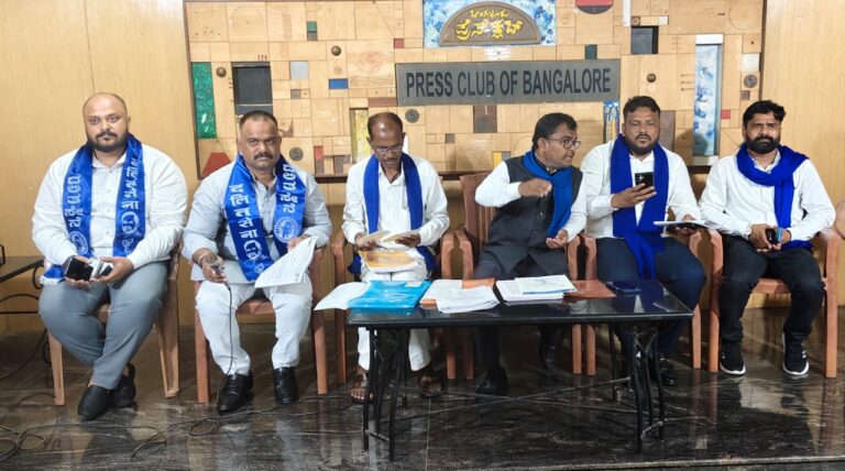 ದಲಿತರಿಗೆ ಮೀಸಲಿಟ್ಟ ಹಣ ದುರುಪಯೋಗ ಆರೋಪ:  ಸಚಿವ ಶರಣಬಸಪ್ಪರನ್ನು ಸಂಪುಟದಿಂದ ವಜಾಕ್ಕೆ ದಲಿತ ಸೇನೆ ಆಗ್ರಹ