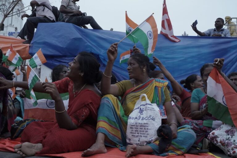 ಚೆನ್ನೈಯಲ್ಲಿ ನೈರ್ಮಲ್ಯ ಕಾರ್ಮಿಕರ ಪ್ರತಿಭಟನೆ: ಸ್ವಾತಂತ್ರ್ಯ ಮುನ್ನಾದಿನ 2000 ಕಾರ್ಮಿಕರ ಬಂಧನ