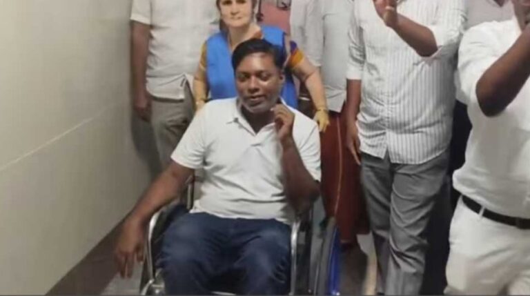 ‘ಶಿಕ್ಷಣ ನಿಧಿ’ ಬಿಡುಗಡೆಗೆ ಆಗ್ರಹಿಸಿ ಉಪವಾಸ ಸತ್ಯಾಗ್ರಹ: ಸಂಸದ ಸಸಿಕಾಂತ್ ಸೆಂಥಿಲ್ ಆಸ್ಪತ್ರೆಗೆ ದಾಖಲು