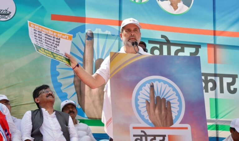 ಶೀಘ್ರದಲ್ಲೇ ಮತಗಳ್ಳತನ ಕುರಿತ ‘ಹೈಡ್ರೋಜನ್ ಬಾಂಬ್’ ಬರಲಿದೆ: ರಾಹುಲ್ ಗಾಂಧಿ