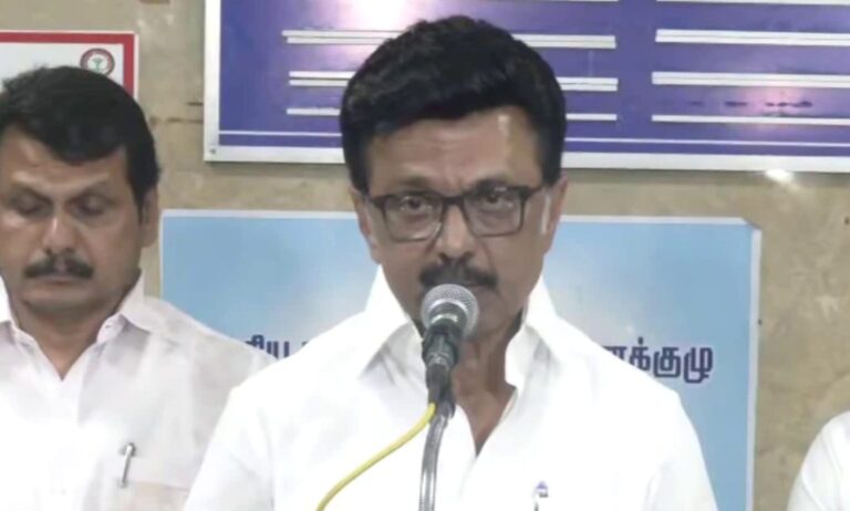 ಕರೂರು ಕಾಲ್ತುಳಿತ। ಯಾವುದೇ ರಾಜಕೀಯ ಹೇಳಿಕೆ ನೀಡುವುದಿಲ್ಲ, ಆಯೋಗದ ವರದಿ ಆಧರಿಸಿ ಮುಂದಿನ ಕ್ರಮ: ಸಿಎಂ ಸ್ಟಾಲಿನ್