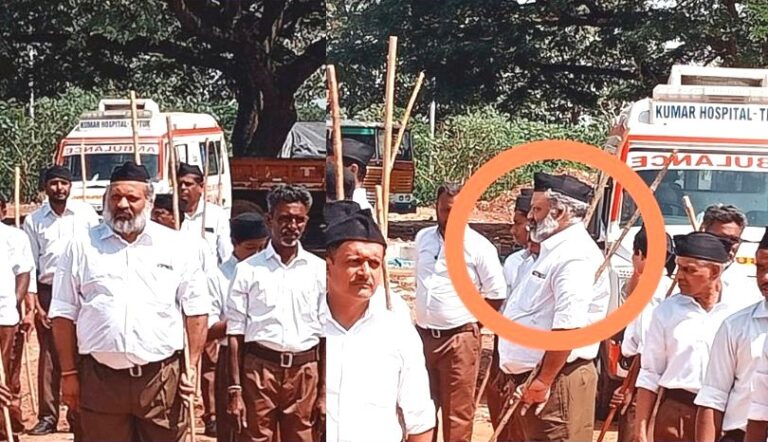 ಆರ್‌ಎಸ್‌ಎಸ್‌ ಪಥಸಂಚಲನದಲ್ಲಿ ಭಾಗಿಯಾಗಿದ್ದ ಡಾ. ಶ್ರೀಧರ್; ಯಶಸ್ವಿನಿ ಟ್ರಸ್ಟ್‌ನಿಂದ ಹೆಸರು ಕೈಬಿಟ್ಟ ಸರ್ಕಾರ