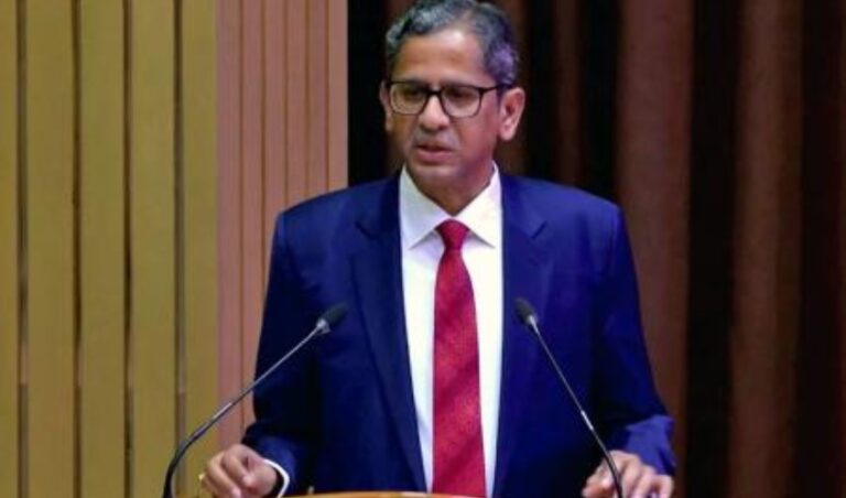 ನನ್ನನ್ನು ಬೆದರಿಸಲು ಕುಟುಂಬಸ್ಥರ ವಿರುದ್ಧ ಕ್ರಿಮಿನಲ್ ಕೇಸ್ ಗಳನ್ನ ದಾಖಲಿಸಲಾಗಿದೆ: ಮಾಜಿ ಸಿಜೆಐ ಎನ್‌.ವಿ ರಮಣ