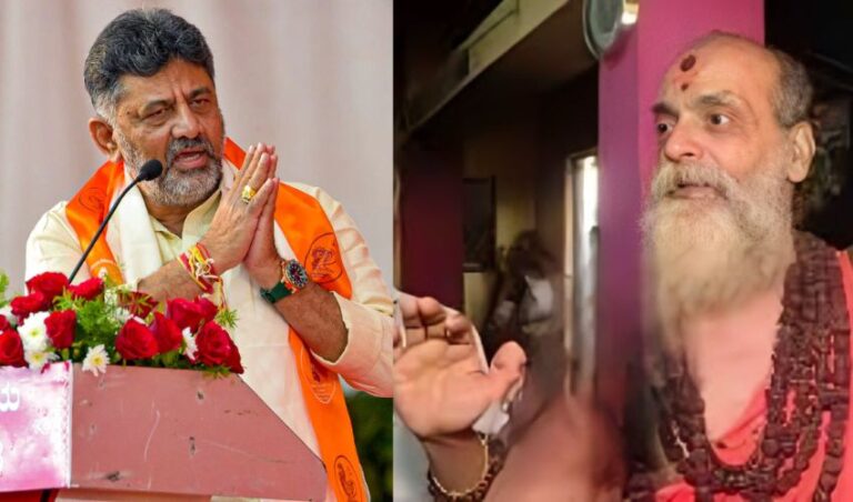 ಡಿಕೆಶಿ ಸಿಎಂ ಆಗಲೆಂದು ರಾಜ್ಯಲಕ್ಷ್ಮಿ ಪೀಠ ಪ್ರಾಪ್ತ್ಯರ್ಥ ಸಂಕಲ್ಪ ಪೂಜೆ: ಇನ್ನೆರಡು ದಿನಗಳಲ್ಲಿ ಡಿಕೆಶಿ ಸಿಎಂ ಆಗಬೇಕು ಎಂದ ಮೈಸೂರಿನ ಶ್ರೀಗಳು