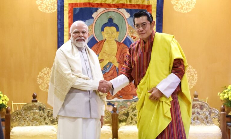 ಭೂತಾನ್‌ನ ಇಂಧನ ಯೋಜನೆಗಳಿಗೆ 4 ಸಾವಿರ ಕೋಟಿ ಸಾಲ ಘೋಷಿಸಿದ ಮೋದಿ : ಅದಾನಿ, ಅಂಬಾನಿ ಕಂಪನಿಗಳಿಂದ ಒಪ್ಪಂದಕ್ಕೆ ಸಹಿ