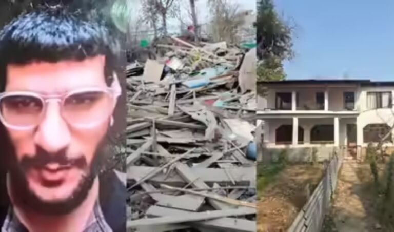 ದೆಹಲಿ ಕಾರ್ ಸ್ಫೋಟ: ಜಮ್ಮು ಮತ್ತು ಕಾಶ್ಮೀರದ ಪುಲ್ವಾಮಾದಲ್ಲಿ ಆರೋಪಿ ಡಾ. ಉಮರ್ ನಬಿ ಮನೆ ಧ್ವಂಸ