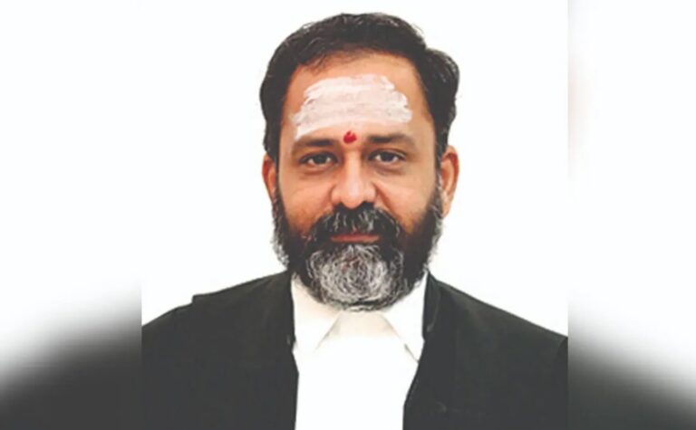 ನ್ಯಾಯಮೂರ್ತಿ ಸ್ವಾಮಿನಾಥನ್ ಪದಚ್ಯುತಿಗೆ ಪ್ರಸ್ತಾವ ಮಂಡಿಸಿದ ವಿಪಕ್ಷ ಸಂಸದರು