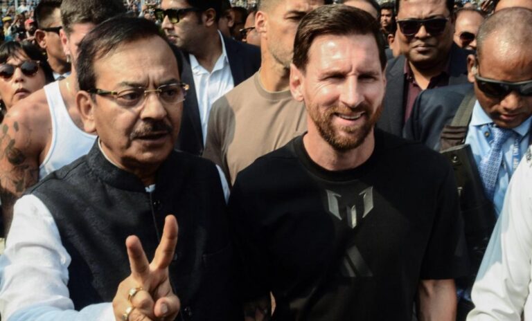 ಮೆಸ್ಸಿ ಕಾರ್ಯಕ್ರಮದಲ್ಲಿ ಅವ್ಯವಸ್ಥೆ: ಪಶ್ಚಿಮ ಬಂಗಾಳದ ಕ್ರೀಡಾ ಸಚಿವ ರಾಜೀನಾಮೆ