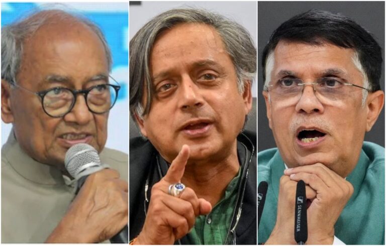 ಆರ್‌ಎಸ್‌ಎಸ್‌-ಬಿಜೆಪಿ ಸಂಘಟನಾ ಶಕ್ತಿ ಶ್ಲಾಘಿಸಿದ ದಿಗ್ವಿಜಯ ಸಿಂಗ್‌ಗೆ ಶಶಿ ತರೂರ್‌ ಬೆಂಬಲ : ಪವನ್‌ ಖೇರಾ ತಿರುಗೇಟು