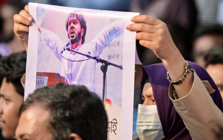 ಉಸ್ಮಾನ್ ಹಾದಿ ಹತ್ಯೆ : ಇಬ್ಬರು ಪ್ರಮುಖ ಶಂಕಿತರು ಮೇಘಾಲಯ ಮೂಲಕ ಭಾರತಕ್ಕೆ ಪರಾರಿಯಾಗಿದ್ದಾರೆ ಎಂದ ಬಾಂಗ್ಲಾ ಪೊಲೀಸರು