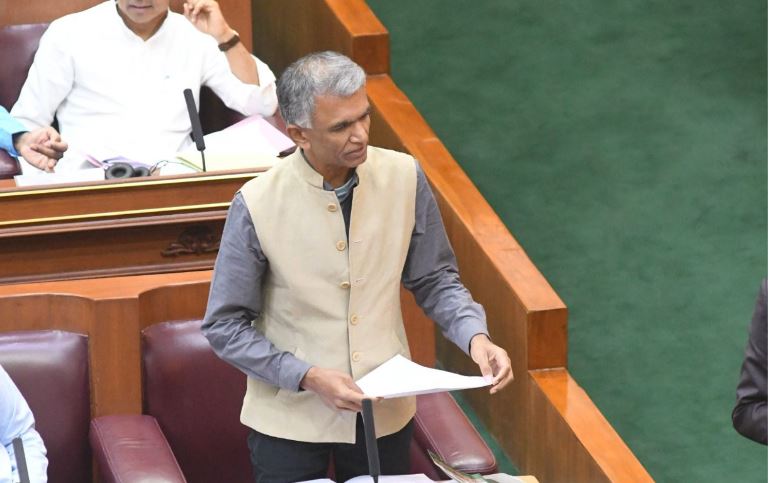 ಭೂ ಕಬಳಿಕೆ ಆರೋಪ : ಸದನದಲ್ಲಿ ಚರ್ಚೆಗೆ ಸಿದ್ದ ಎಂದ ಸಚಿವ ಕೃಷ್ಣ ಬೈರೇಗೌಡ