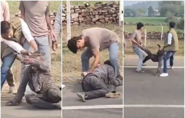 ಗೋಮಾಂಸ ಸೇವನೆ ಶಂಕೆಯಲ್ಲಿ ಮಾನಸಿಕ ಅಸ್ವಸ್ಥ ವ್ಯಕ್ತಿಯ ಮೇಲೆ ಕ್ರೂರ ಹಲ್ಲೆ : ಮೂವರು ದುಷ್ಕರ್ಮಿಗಳ ಬಂಧನ