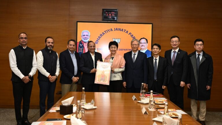ಬಿಜೆಪಿ-ಆರ್‌ಎಸ್‌ಎಸ್‌ ನಾಯಕರನ್ನು ಭೇಟಿಯಾದ ಚೀನಾ ಕಮ್ಯುನಿಸ್ಟ್ ಪಕ್ಷದ ನಿಯೋಗ