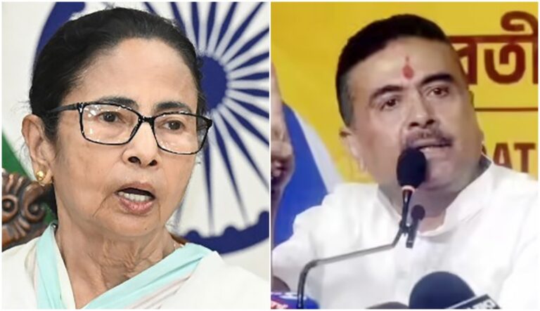ಮಮತಾ ಬ್ಯಾನರ್ಜಿ ವಿರುದ್ಧ 100 ಕೋಟಿ ರೂ. ಮಾನನಷ್ಟ ಮೊಕದ್ದಮೆ ಹೂಡಿದ ಸುವೇಂದು ಅಧಿಕಾರಿ