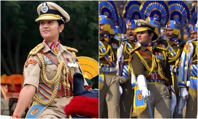 ಗಣರಾಜ್ಯೋತ್ಸವ ಪರೇಡ್ : ಸಿಆರ್‌ಪಿಎಫ್ ಪುರುಷರ ತುಕಡಿ ಮುನ್ನಡೆಸಿ ಗಮನಸೆಳೆದ ಮಹಿಳಾ ಅಧಿಕಾರಿ ಸಿಮ್ರಾನ್ ಬಾಲಾ