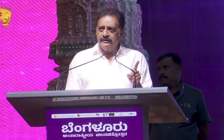 ಪ್ಯಾಲೆಸ್ತೀನ್ ಸಿನಿಮಾಗಳ ಪ್ರದರ್ಶನಕ್ಕೆ ಅನುಮತಿ ನಿರಾಕರಣೆ; ರಾಜ್ಯ ಸರ್ಕಾರ ಗಟ್ಟಿ ದನಿಯಲ್ಲಿ ಪ್ರತಿಭಟಿಸಬೇಕು : ನಟ ಪ್ರಕಾಶ್ ರಾಜ್