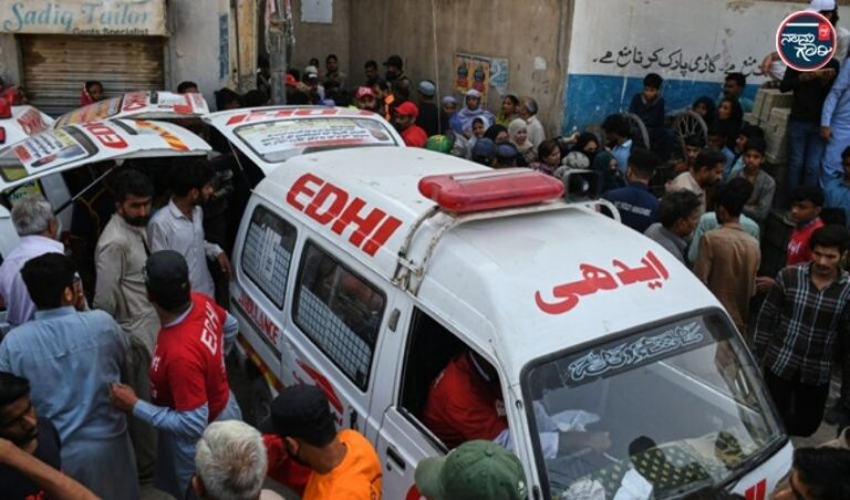 ಪಾಕಿಸ್ತಾನದ ಕರಾಚಿಯಲ್ಲಿ ಶಂಕಿತ ಅನಿಲ ಸೋರಿಕೆ: ಮಕ್ಕಳು ಸೇರಿದಂತೆ 16 ಮಂದಿ ಸಾವು