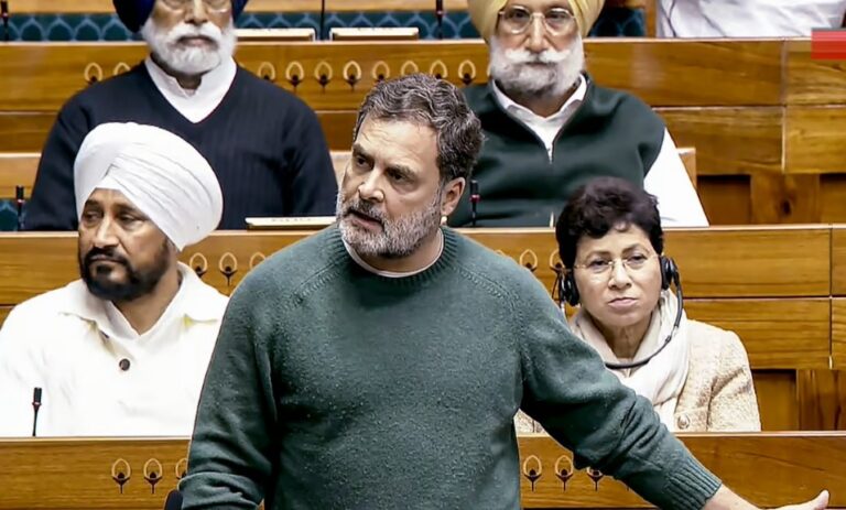 ನರವಾಣೆ ಪುಸ್ತಕಕ್ಕೆ ಹೆದರಿ ಪ್ರಧಾನಿ ಲೋಕಸಭೆಗೆ ಬರುತ್ತಿಲ್ಲ : ರಾಹುಲ್ ಗಾಂಧಿ