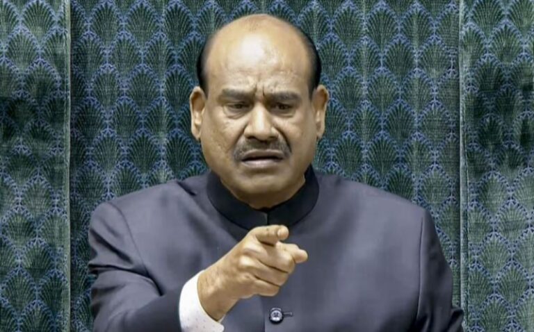 ವಿಪಕ್ಷಗಳಿಂದ ಅವಿಶ್ವಾಸ ನೋಟಿಸ್: ಕಲಾಪಕ್ಕೆ ಗೈರಾದ ಲೋಕಸಭೆ ಸ್ಪೀಕರ್ ಓಂ ಬಿರ್ಲಾ